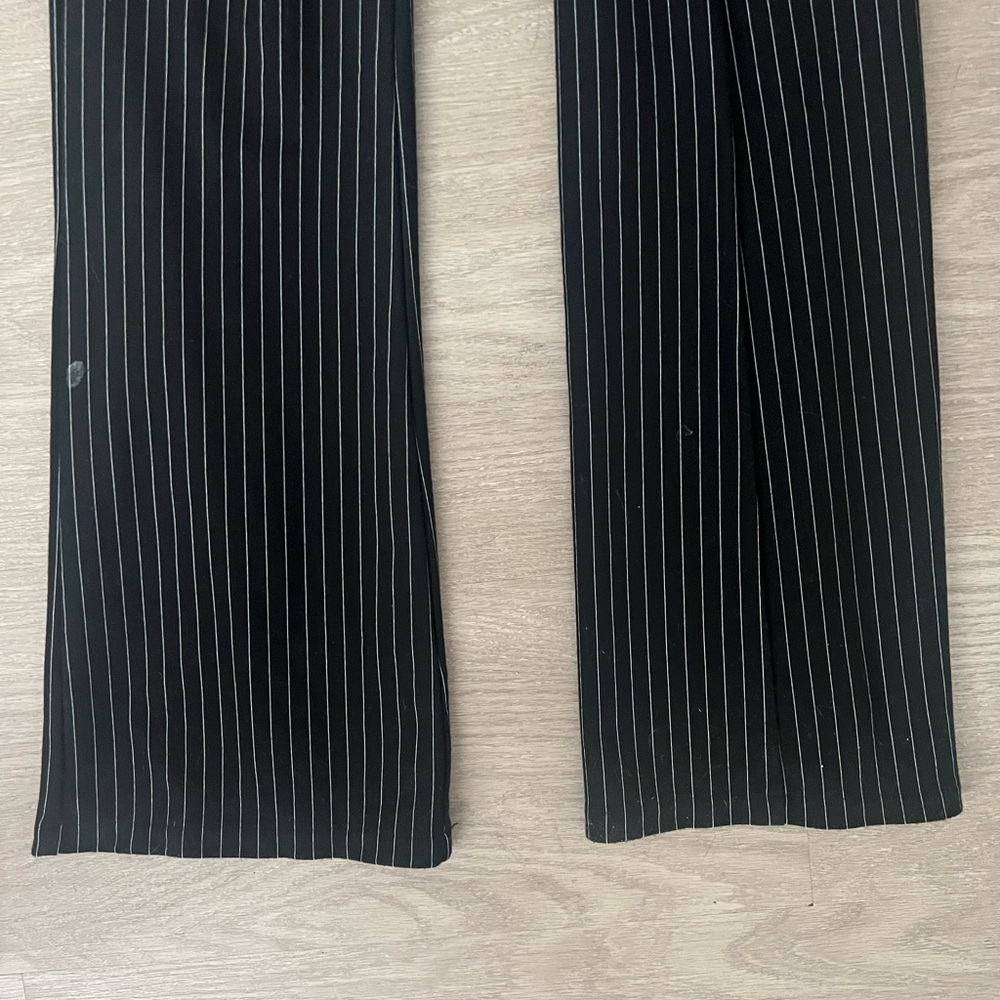 Pinstripe overalls